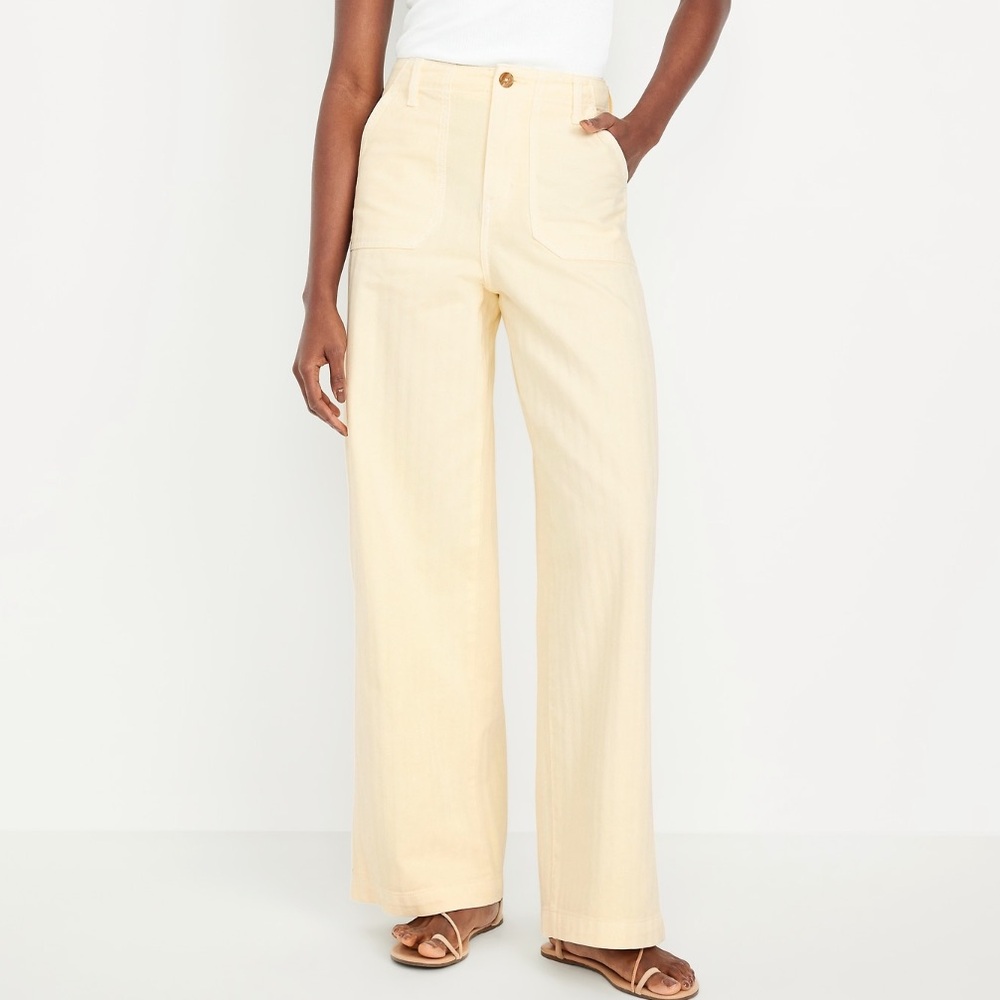 Old Navy High-Waisted Baggy Wide-Leg Jeans NWT